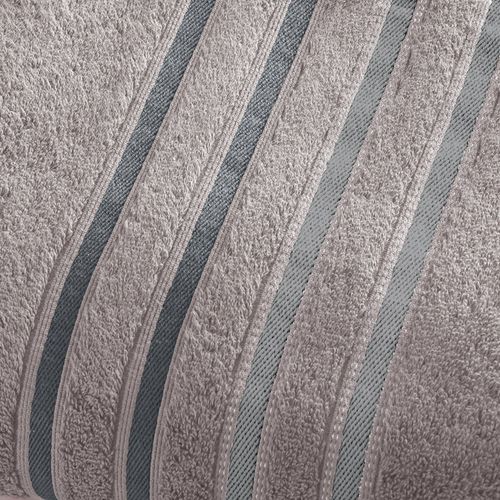 Serviette De Toilette 50x100 Gris Silex En Acrylique