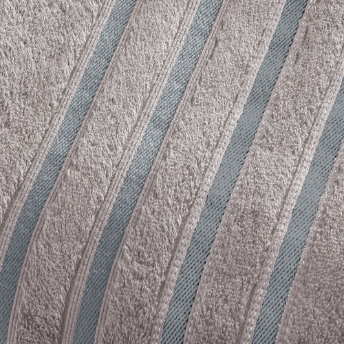 Drap De Bain 100x150 Gris Silex En Acrylique