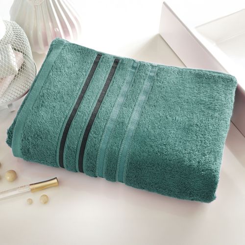 Lot De 2 Gant De Toilette 15x21 Vert Eucalyptus En Acrylique