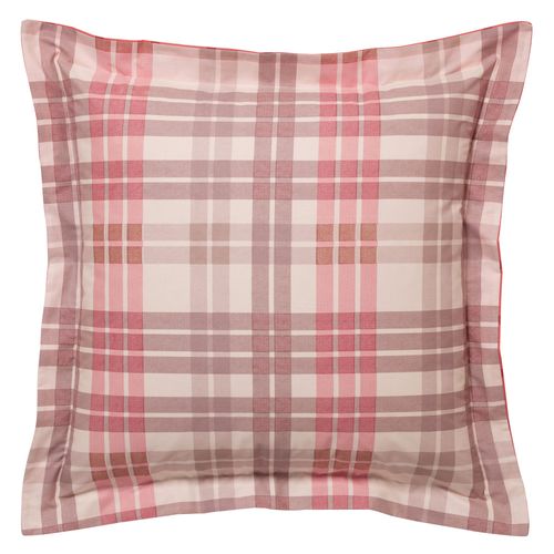 Taie Volant 50x70 Rose En Coton