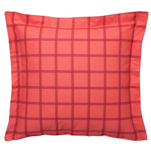 Taie Volant 50x70 Rose En Coton