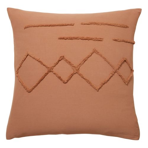 Taie Sac 50x70 Beige Doré En Coton