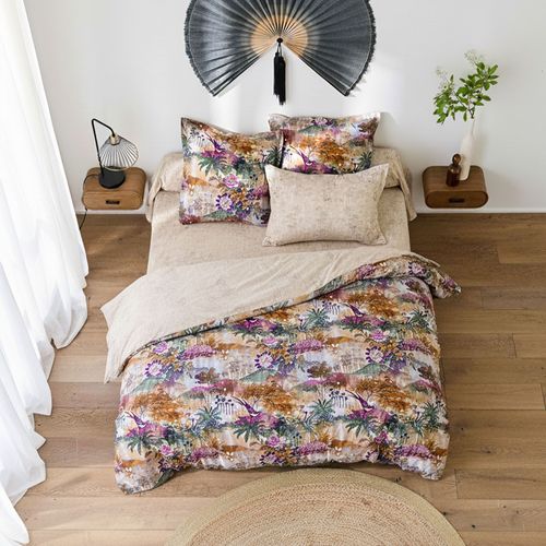 Drap-housse 160x200x28 Multicolore En Coton