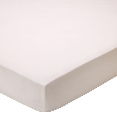 Drap-housse 90x190x28 Blanc En Coton