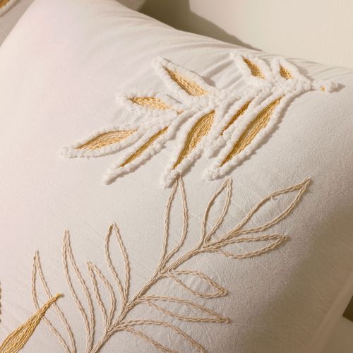 Taie Sac 50x70 Blanc En Coton