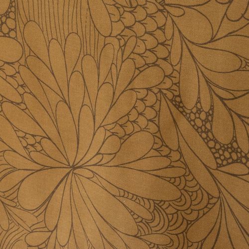 Nappe 140x140 Jaune Ocre En Coton