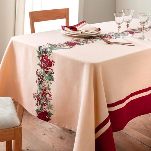 Nappe 150x150 Beige En Coton