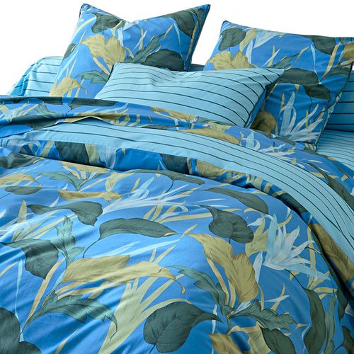 Housse De Couette 200x200 Vert En Coton