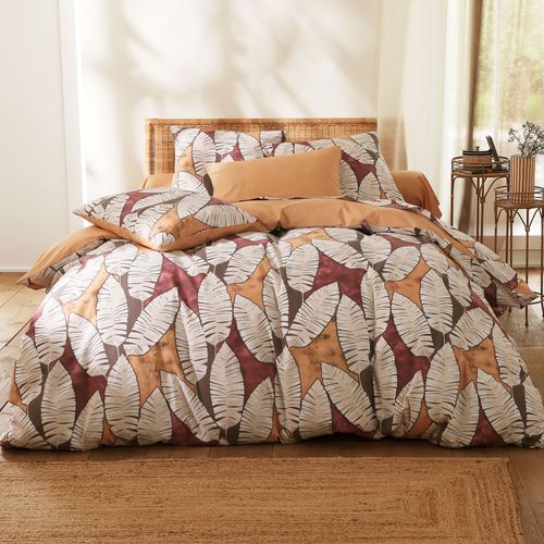 Drap-housse 90x190x28 Beige En Coton