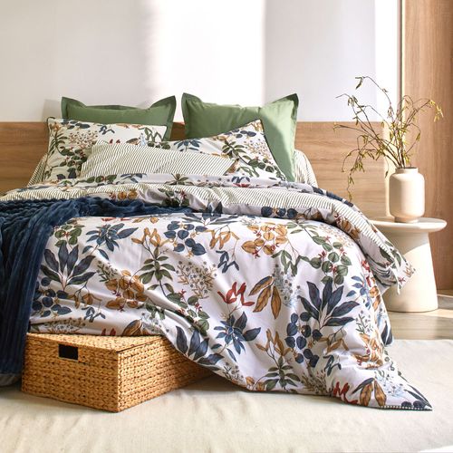 Drap-housse 90x190x28 Multicolore En Coton