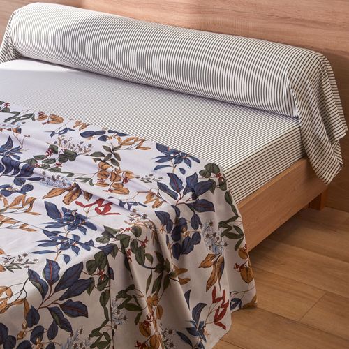 Housse De Couette 240x220 Multicolore En Coton