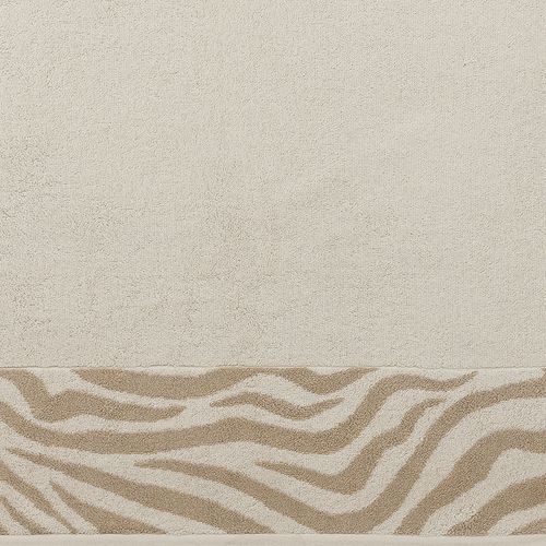 Serviette De Toilette 50x100 Beige En Coton 500 G/m²