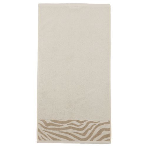 Drap De Bain 100x150 Beige En Coton 500 G/m²