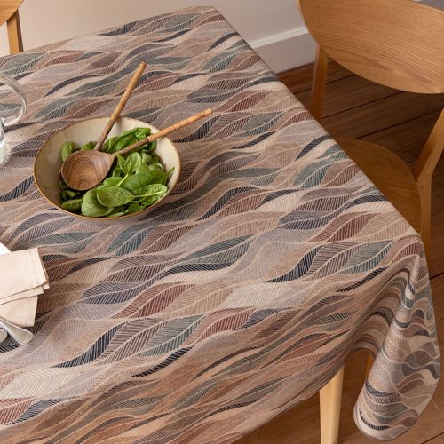 Nappe 140x140 Beige En Coton