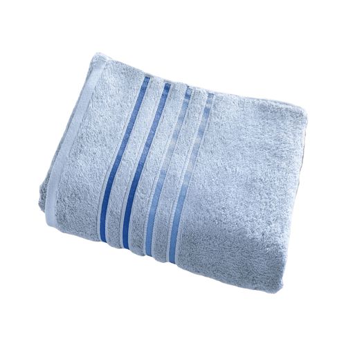 Serviette De Toilette 50x100 Bleu Nuage En Acrylique