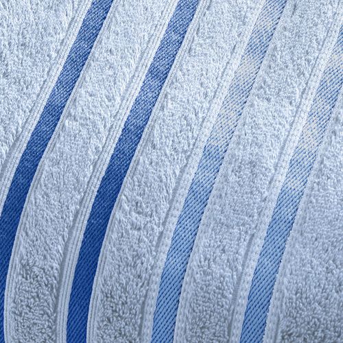 Drap De Bain 70x140 Bleu Nuage En Acrylique