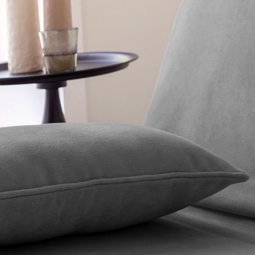 Housse Clic-clac 2 Places Gris Anthracite En Polyester