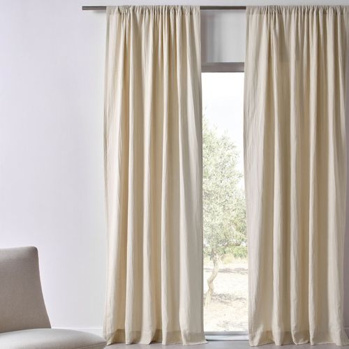 Rideau 140x180 Beige En Coton