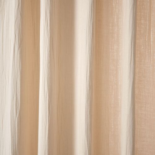 Rideau 140x180 Beige En Coton