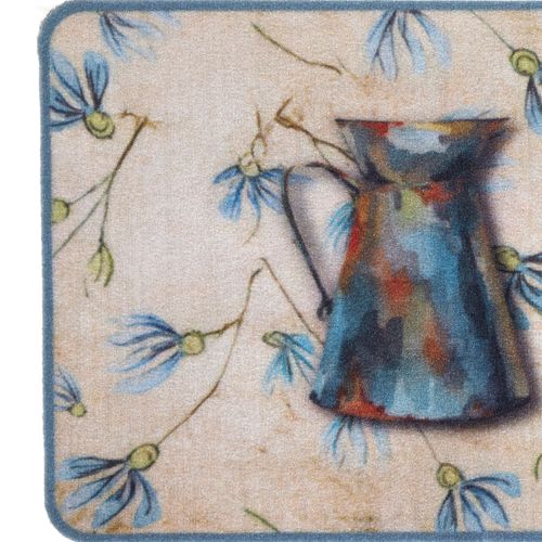 Tapis De Cuisine 45x120 Beige En Synthétique