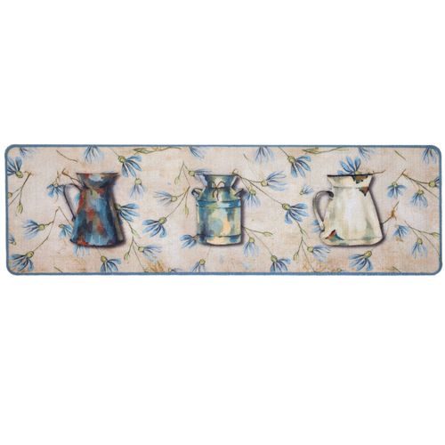 Tapis De Cuisine 45x120 Beige En Synthétique