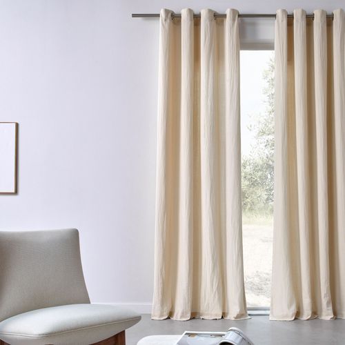 Rideau 140x180 Beige En Coton