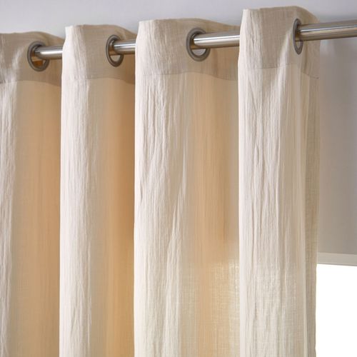 Rideau 140x260 Beige En Coton