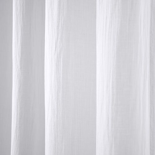 Rideau 140x260 Blanc En Coton