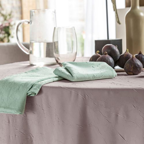 Nappe 150x200 Rose Vieux Rose En Polyester