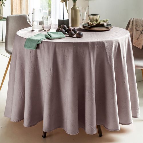 Nappe 150x300 Rose Vieux Rose En Polyester