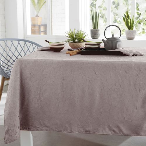 Nappe 150x300 Rose Vieux Rose En Polyester