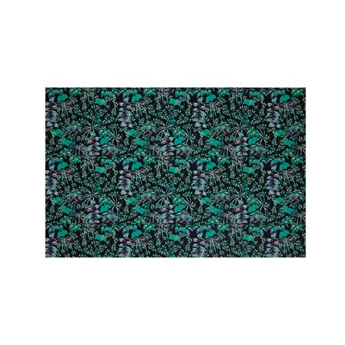 Tapis Vinyle 65x120 Vert En Synthétique