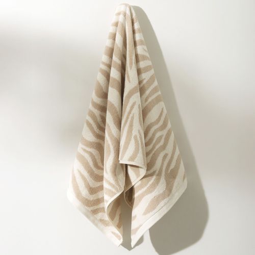 Lot De 2 Gant De Toilette 15x21 Beige En Coton 500 G/m²