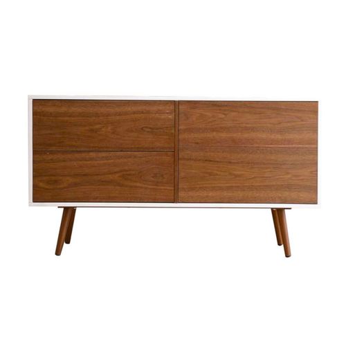 Buffet Bois Zina - Noyer Bois Foncé