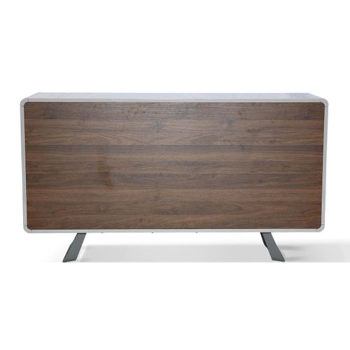 Buffet Bois/laqué Isora - Noyer/gris