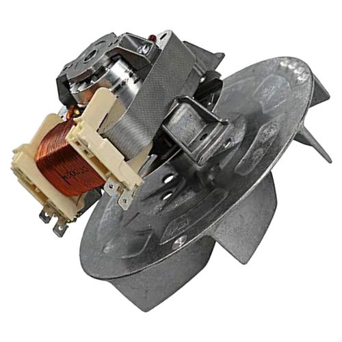 Ventilateur De Moteur De Four Bosch/Siemens - Pièce De Rechange HBN, Référence 00266509BS, Neuf Argenté