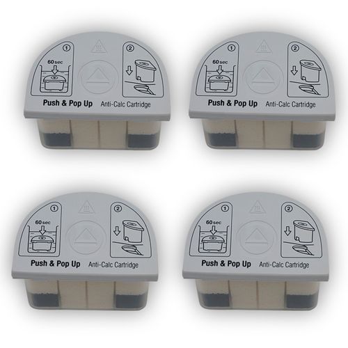 Lot De Quatre Cartouches Anti-calcaire Centrale Vapeur, Fer à Repasser 9178005731, 9178020181 Beko,