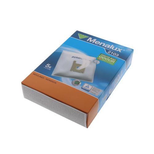 Lot De 5 Sacs 2103 Aspirateur 9001961979 Moulinex