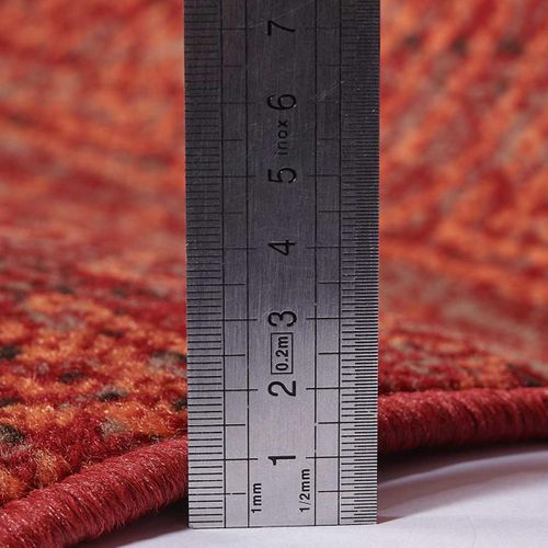 Tapis Berbère 160x230 Tissé Motif Ethnic Lyn1 Chila Rouge