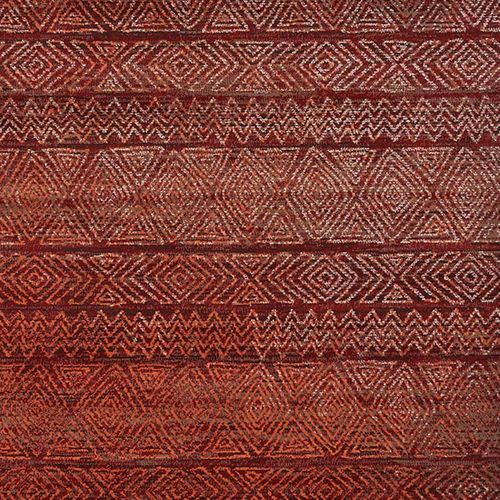 Tapis Berbère 160x230 Tissé Motif Ethnic Lyn1 Chila Rouge