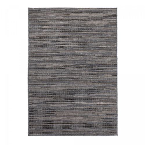 Tapis Extérieur 120x170 Tissé Kilim Gris Et Marron Lyn45 Sunsau