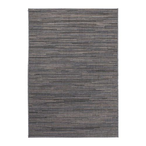 Tapis Extérieur 120x170 Tissé Kilim Gris Et Marron Lyn45 Sunsau