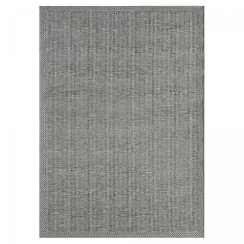 Tapis Exterieur Puket Ex Gris 80x150 En Polypropylène Doux Et Soyeux