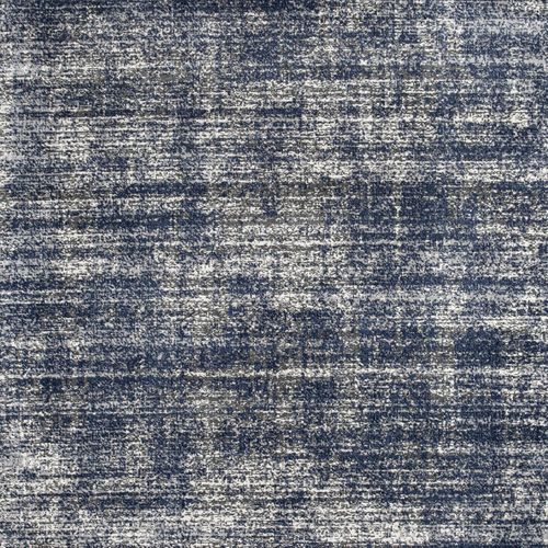 Tapis Kilim 120x170 Rectangle Tissé Bleu Et Blanc Motif Simple Clark 12