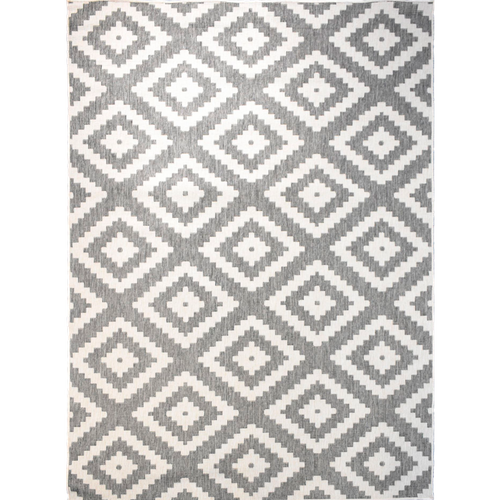 Tapis Extérieur, Kilim Reversible 160x230 Lyn2 I Reversible Gris
