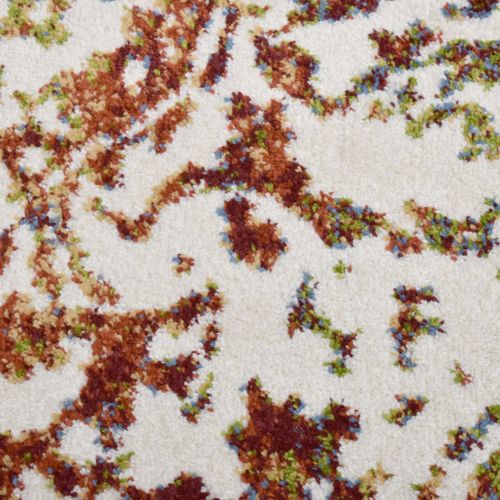 Tapis Oriental Ø160cm Rond Multicolore Tissé Motif Ancestral Destruct 2