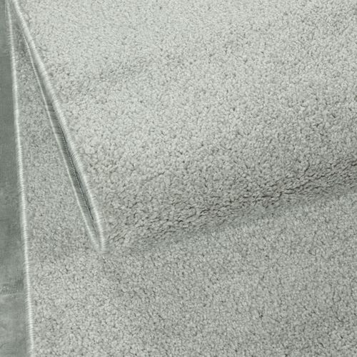 Tapis Salon 200x290 Tissé Crème Rectangle Motif Uni Soula