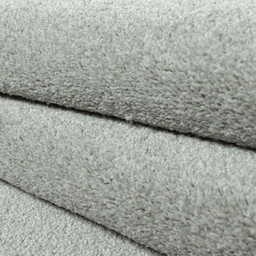 Tapis Salon 200x290 Tissé Crème Rectangle Motif Uni Soula