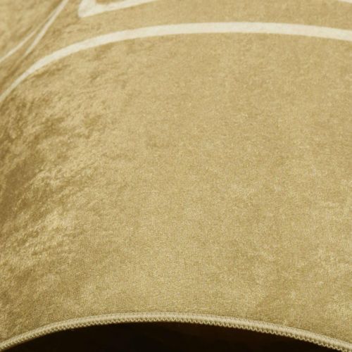 Tapis Chambre Lavable 30° 80x150 Beige Et Blanc Lyn11 Imp