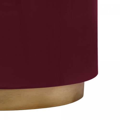 Table Basse Fait Main En Fer Motif Rétro-vintage Ela 52x52 Baie